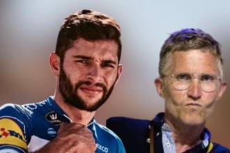 Fernando Gaviria hizo parte del equipo belga Quick-Step entre 2016 y 2018. FOTO: @brakethrough_media