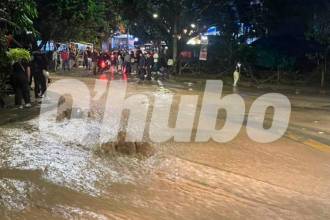 Copacabana en el norte del Valle de Aburrá sufrió las afectaciones. FOTO: SINDY VALLE