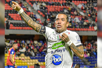 Dayro Moreno máximo anotador colombiano en la historia. /FOTO: INSTAGRAM @oncecaldasoficial