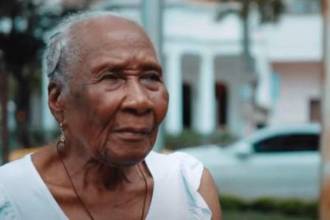 Ella es María Antonia Cuero, la que podría ser la mujer más longeva del mundo. /FOTO: CAPTURA DE PANTALLA. 