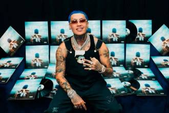 Tuvo 15 invitados y 5 horas de show. FOTO: INSTAGRAM @blessd