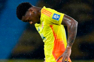 Jhon Jader Durán había sido convocado para las últimas jornadas de las eliminatorias suramericanas. /FOTO: REDES SOCIALES 