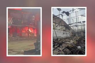 La conflagración se dio el sábado 10 de octubre en la madrugada. FOTOS: CAPTURA DE PANTALLA IG COMPRAVENTA MEDELLÍN 
