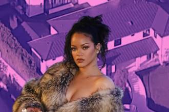 Al menos 10 disparos impactaron la residencia de la cantante. FOTOS: INSTAGRAM @badgalriri - CAPTURA DE VIDEO