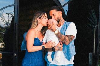 París, la primogénita de Maluma y Susana, tiene 2 años. FOTO: INSTAGRAM @maluma