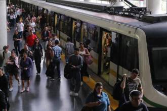 El metro tendrá ingreso gratuito hasta las 6:00 p.m. FOTO: CORTESÍA METRO DE MEDELLÍN