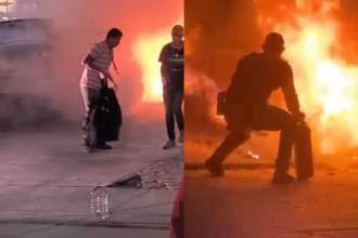 La emergencia fue atentica con rapidez por las autoridades. FOTO: CHECHO RODAS 