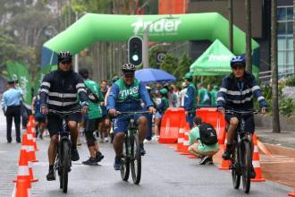 Los apasionados por salir a disfrutar de las ciclovías podrán hacerlo ahora desde el nuevo tramo en El Poblado. / FOTO: ALCALDÍA DE MEDELLÍN