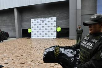Cargamento de marihuana incautado. FOTO: CORTESÍA POLICÍA METROPOLITANA