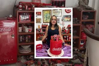 Albita perdió su colección de Coca-Cola, que ya había sobrevivido al terremoto de 1999
