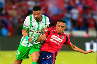 DIM es segundo en la tabla de posiciones con 19 puntos, mientras que Nacional es sexto con 16. /FOTO: CAMILO SUÁREZ