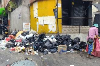 Esta es una de las esquinas del sector El Playón en Santa Cruz, comuna 2 de Medellín. FOTO: ALEJANDRA MORALES