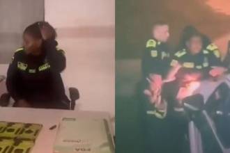 En redes sociales se han divulgado dos videos de la situación. FOTO: CAPTURA DE VIDEO