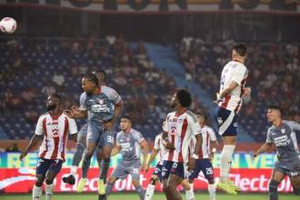 Junior vs Independiente Santa Fe. FOTO: COLPRENSA