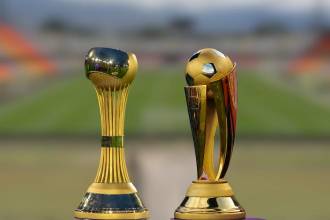 Trofeo de la Liga Colombiana y Copa Colombia. FOTO: ARCHIVO - JUAN ANTONIO SÁNCHEZ Y CAMILO SUÁREZ