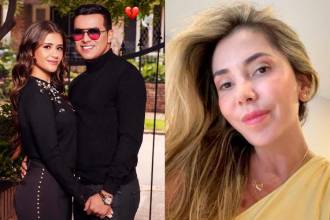 “Siempre vivirá orgullosa de esa huella que él dejó aquí en la tierra”. FOTOS: INSTAGRAM @YEISON_JIMENEZ Y @DAYANAJAIMES55