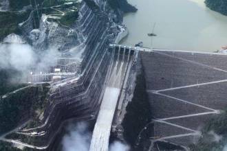 Central hidroeléctrica Hidroituango operando con normalidad. / FOTO CORTESÍA EPM