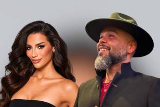 María Alejandra López, Miss Universe Colombia, y el presentador de ‘La Red’ Carlos Vargas. FOTO: IG CARLITOSVARGASM - MALOPEZP