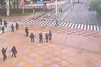 Un policía resultó herido en disturbios a las afueras de la UdeA