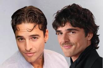La comparación con Jacob Elordi (Derecha) generó reacciones entre los seguidores de Maluma (Izquierda). FOTO: @MALUMA, @JACOBELOHRDI