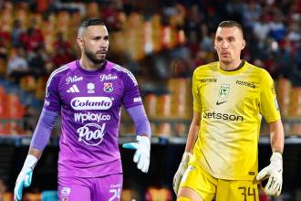 Tanto Éder Chaux (izq.) como Franco Armani (der.) serán grandes protagonistas en este duelo. FOTO: INSTAGRAM @EDERCHAUX Y MANUEL SALDARRIAGA