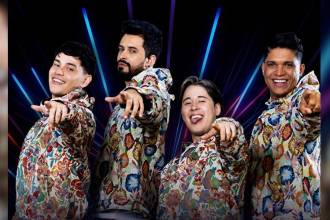 Daniel, Iván, Alejo y Bipo fueron los ganadores de la noche. FOTO: INSTAGRAM A OTRO NIVEL
