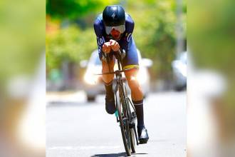 Walter Vargas, ciclista colombiano. FOTO: @PANAMSPORTS