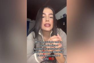 Mujer denunció intento de robo. FOTO: REDES SOCIALES @taniadu24