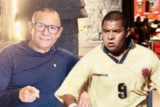 Iván René Valenciano jugó en el Junior de Barranquilla y en la Selección Colombia. FOTOS: INSTAGRAM @IVANVALENCIANO9 Y ARCHIVO - DONALDO ZULUAGA