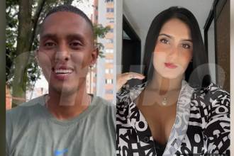 Rubén Darío Saldarriaga, presunto homicida (izq.), y la víctima Estefanía Restrepo (der.): FOTOS: CORTESÍA