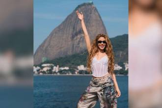 Feliz, así se vio a la artista en sus publicaciones previas al concierto. FOTO: @SHAKIRA
