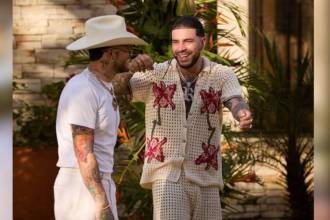 La canción de Ryan Castro y Kapo, que suena desde octubre, está en las 10 más escuchadas de Spotify Colombia. FOTO: INSTAGRAM @RYANCASTRO