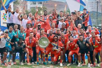 Envigado campeón Torneo Betplay 2026-I. FOTO: MANUEL SALDARRIAGA QUINTERO