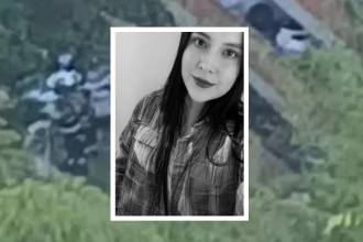 Verónica David Tuberquia falleció en el lugar de los hechos tras caer al vacío. FOTO: CORTESÍA Y TOMADA DE REDES