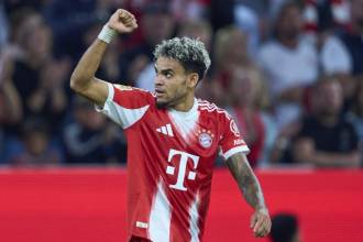 El Guajiro Luís Díaz, una de las grandes figuras del club bávaro de Alemania. FOTO: BAYERN MÚNICH