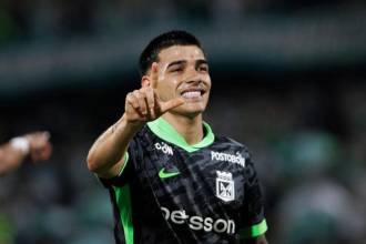 El argentino Elías Cabrera volvió a celebrar y privó a Santa Fe de la clasificación anticipada. FOTO: CAMILO SUÁREZ ECHEVERRY