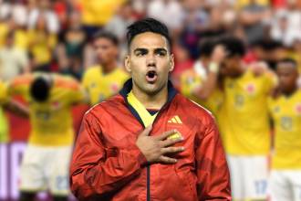 En esta edición de la Copa Mundo, Radamel Falcao estuvo convocado, pero como comentarista en un canal de televisión. FOTOS: GETTY (FONDO) E INSTAGRAM @falcao