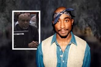 El rapero Tupac Shakur fue asesinado en 1996 y por ese crimen fue declarado culpable Duane ‘Keffe D’ Davis (detalle). FOTOS: GETTY Y CAPTURA DE VIDEO X @HotNewHipHop