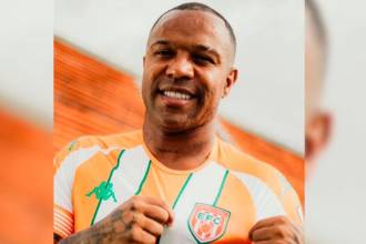 Dorlan Pabón llegó a Envigado FC para el segundo semestre de 2024. /FOTO: INSTAGRAM @dpabon8fc