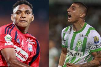 Braya León (izquierda) y Juan Bauzá (derecha). Rojos y Verdes jugarán por el título en un doble duelo que promete ambiente, goles y mucho corazón. /FOTO: MANUEL SALDARRIAGA QUINTERO