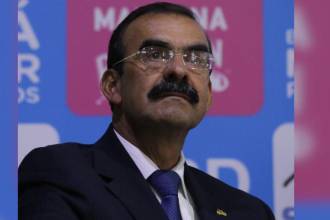 Rodolfo Palomino fue capturado este martes después de presentarse voluntariamente en la Fiscalía. FOTO: COLPRENSA - DIEGO PINEDA