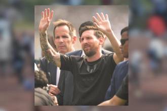 Lionel Messi en la India. FOTO: @ESPNINDIA