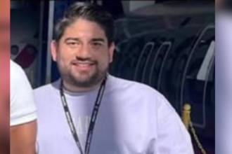 Él era Eric Gutiérrez, auxiliar de vuelo desaparecido en Medellín. FOTO: TOMADA DE REDES