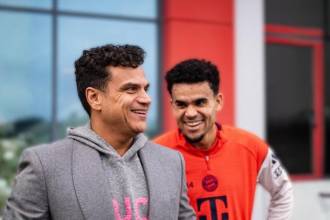 Luis Díaz (der.) y Silvestre Dangond (izq.) y su nuevo proyecto. FOTO: @LUISDIAZZ_7