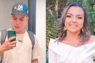 Joel González Salgado, de 25 años (izq.), tenía vigente una orden de captura por un juzgado con función de control de garantías de Montería por la golpiza de la que fue víctima María José Pérez Correa (der.). /FOTOS: CORTESÍA