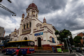 El tiroteo ocurrió en cercanías a la iglesia de La América. /FOTO: JAIME PÉREZ
