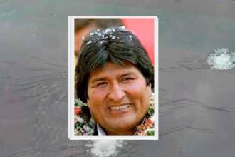 El expresidente aseguró que dos o tres camionetas lo perseguían. / FOTO: TOMADA DE REDES SOCIALES