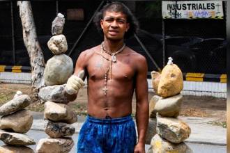 Cristian Monroy es un joven de 23 años, alegre, creativo y con un inmenso amor por la naturaleza. FOTO: JULIO CÉSAR HERRERA