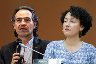 Federico Gutiérrez (izq.) e Isabel Zuleta (der.). FOTO: COLPRENSA
