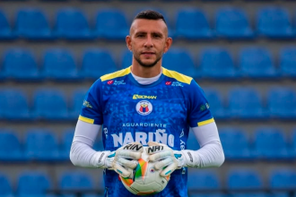 Diego Martínez arquero del Deportivo Pasto. /FOTO: INSTAGRAM @psierrar